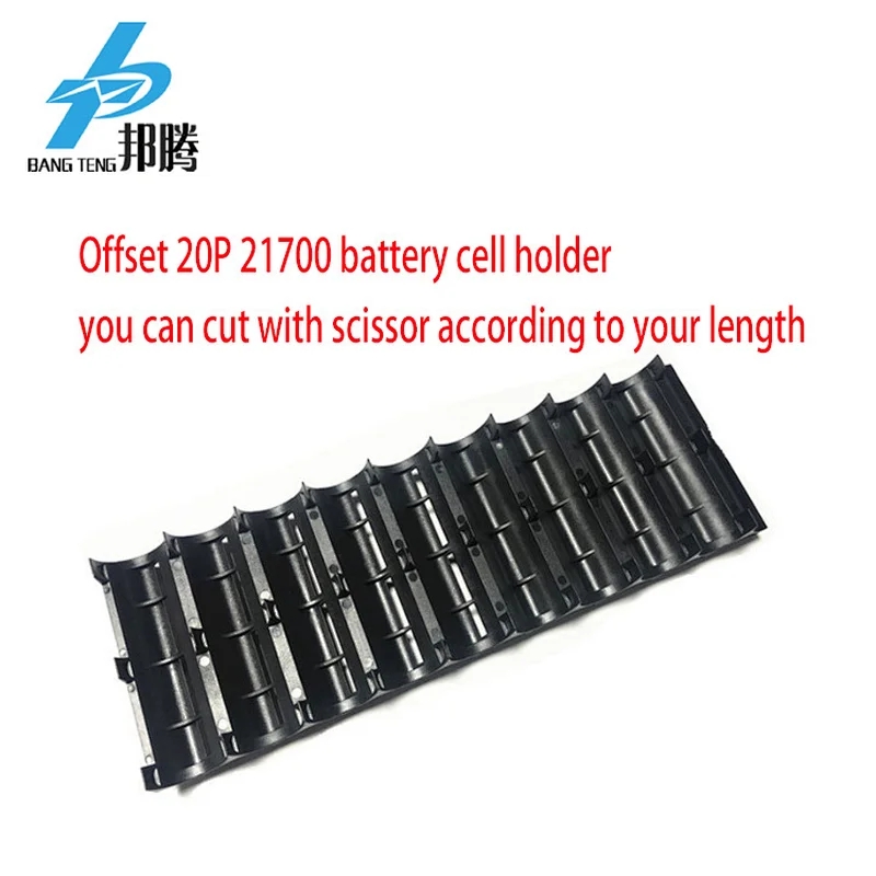 2S5P 蜂窝式电池座 21700 电池座支架 21.7mm 电池座 /ABS 用于 21700 电池