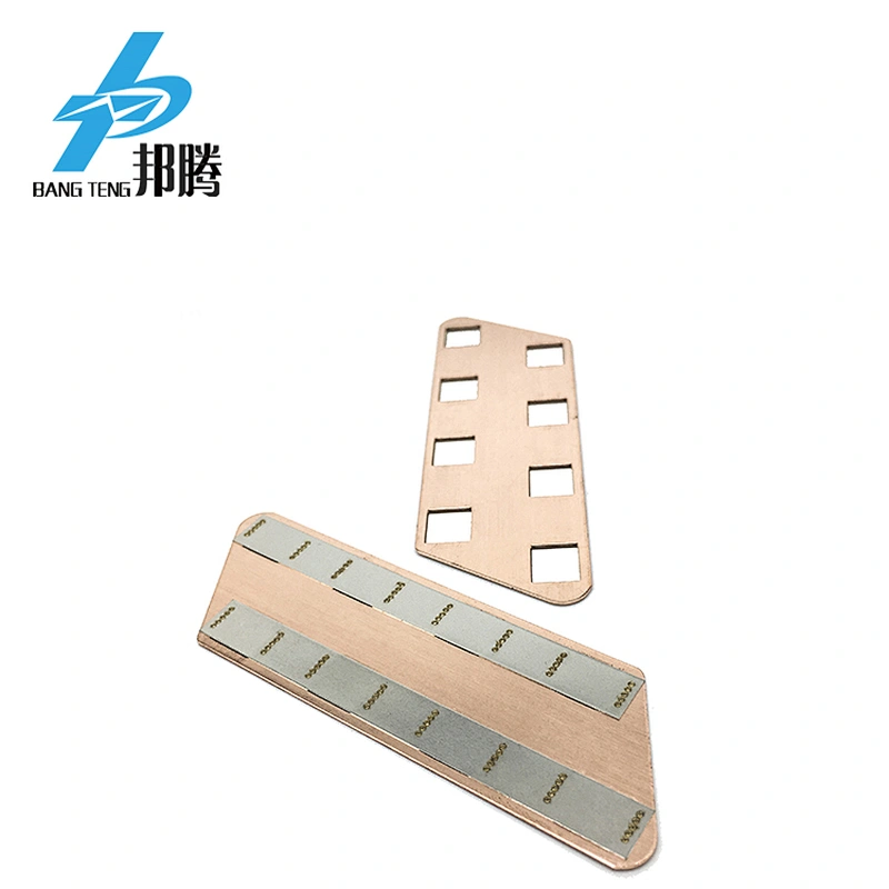 8P copper nickel welding plate 18.5mm spacing 18650 reflow sheet
