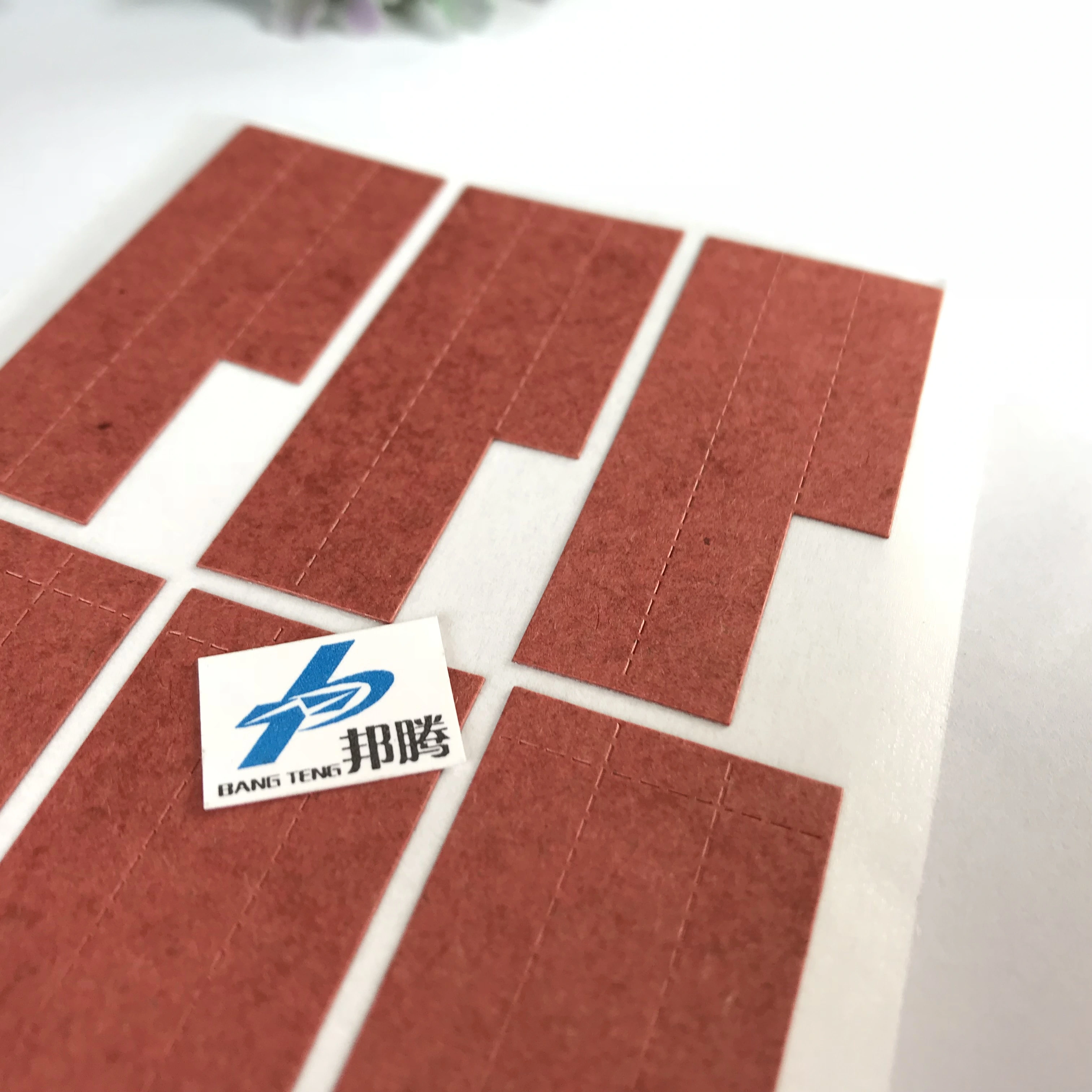 OEM Battery 0.3mm Fiber Paper Single Side Adhesive for Battery Insulation paper