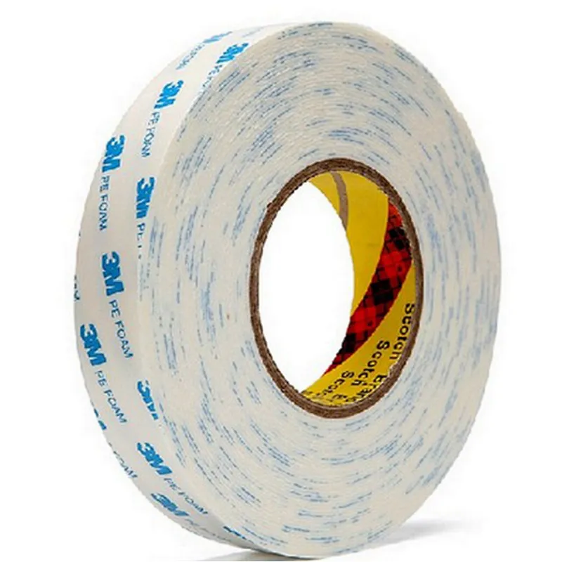 3M double-sided tape, strong high temperature resistant tape, white high viscosity 0.15mm thin tape