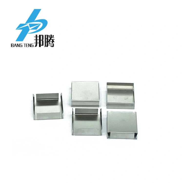 Bangteng manufacturer source wholesale and retail efd15 transformer steel clamp stainless steel square cover SMD transformer steel clamp